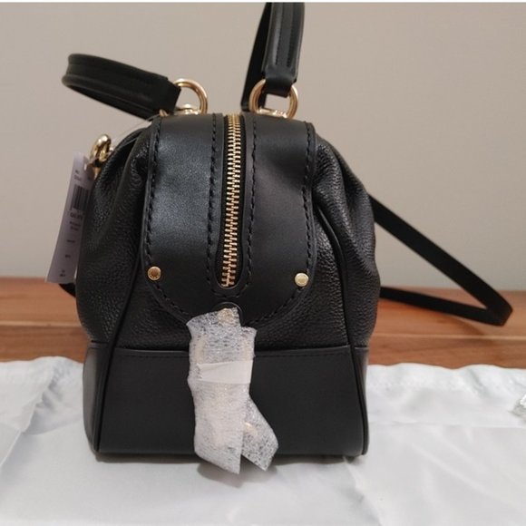 NWT COACH LANE SATCHEL BLACK - Picture 2 of 7